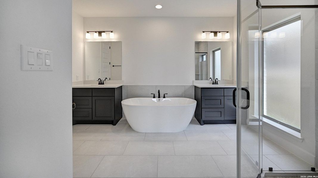 Furnished interior view inside a new home in Corley Farms, Boerne (Image 15).