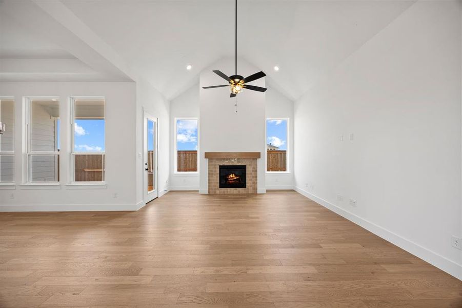 Spacious, unfurnished interior of a new home in The Heights at Uptown Celina, Celina (Image 16). Spacious, unfurnished interior of a new home in The Heights at Uptown Celina, Celina (Image 16).