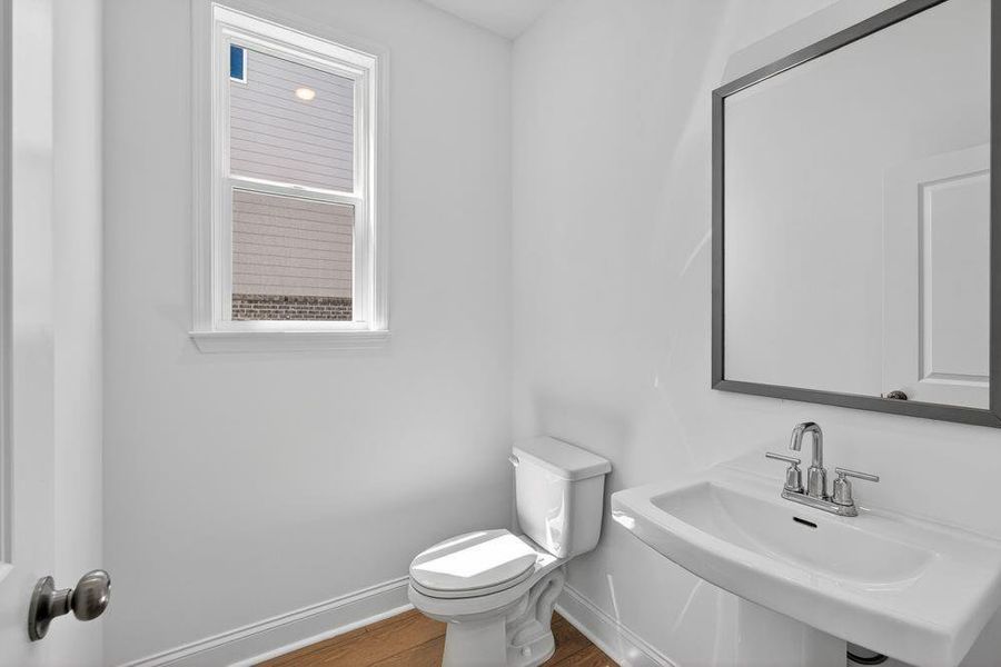 Furnished interior view inside a new home in Bailey Fence, Dacula (Image 11).