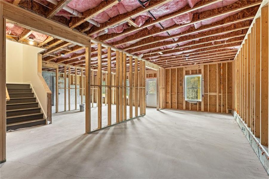 In-progress construction of a new home in Prescott Manor, Canton, GA (Image 35).