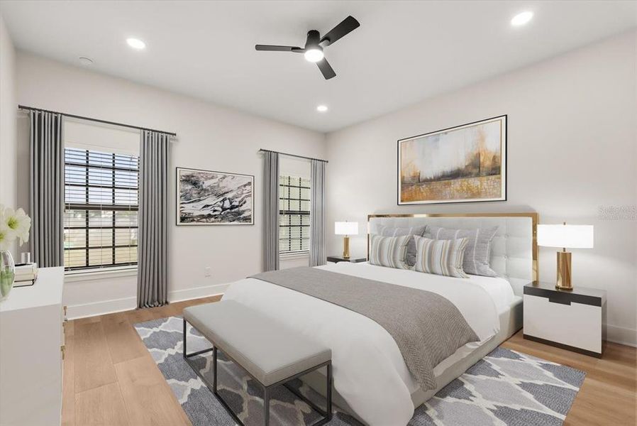 Furnished interior view inside a new home in , Debary (Image 10).