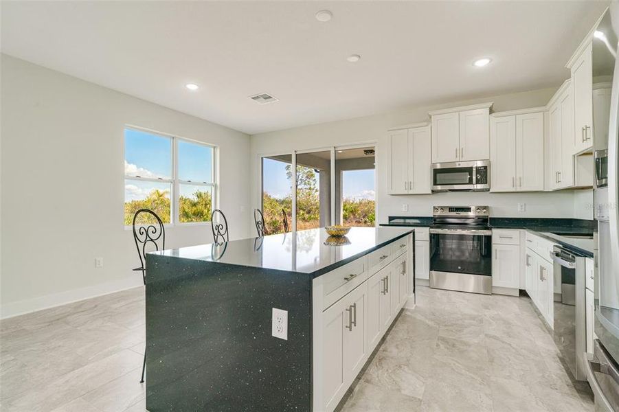 Furnished interior view inside a new home in , Rotonda West (Image 45).