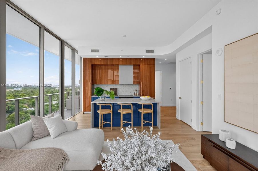 Furnished interior view inside a new home in Mr. C Residences, Miami (Image 16).