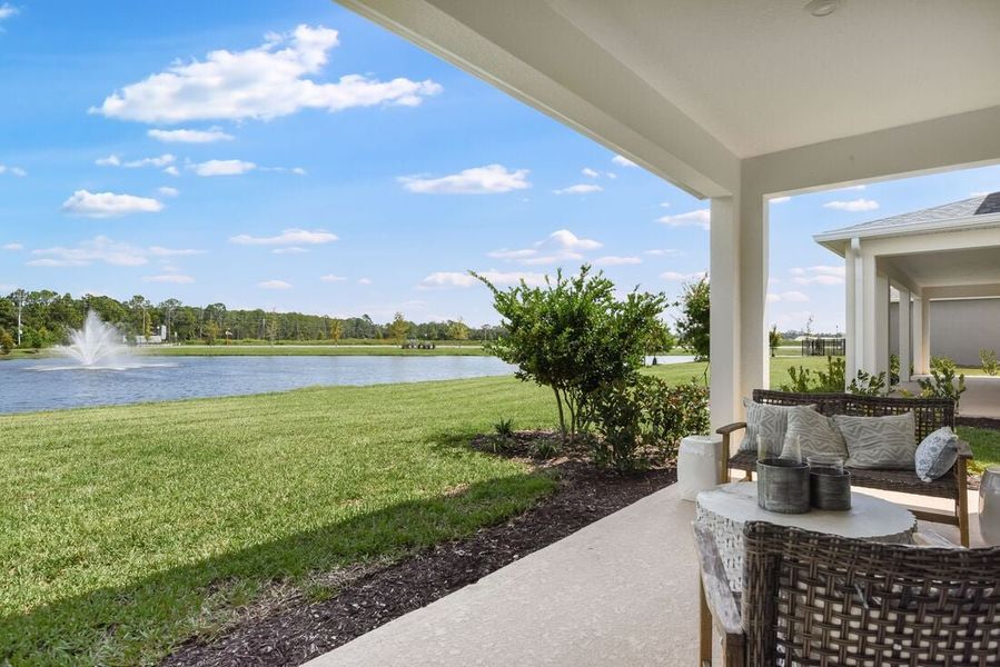 Representative exterior details of a home built from the Saint Thomas by Taylor Morrison in Ardisia Park, New Smyrna Beach (Image 3).