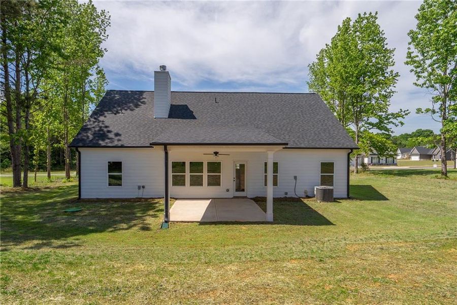 Exterior details and patio area of a home in , Good Hope (Image 24).