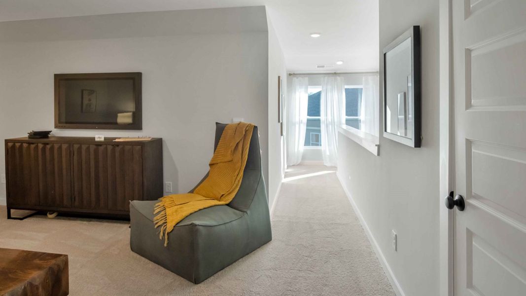 Furnished interior view inside a new home in Nexus South, Gallatin (Image 27). Furnished interior view inside a new home in Nexus South, Gallatin (Image 27).