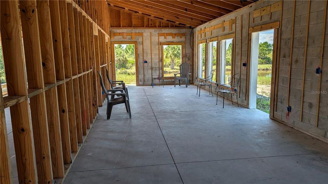 In-progress construction of a new home in , Punta Gorda, FL (Image 17).