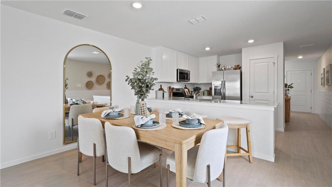 Furnished interior view inside a new home in , Groveland (Image 7).