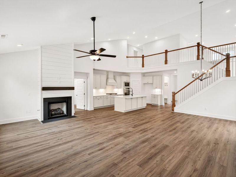 Spacious, unfurnished interior of a new home in Woods Crossing, Gallatin (Image 27).