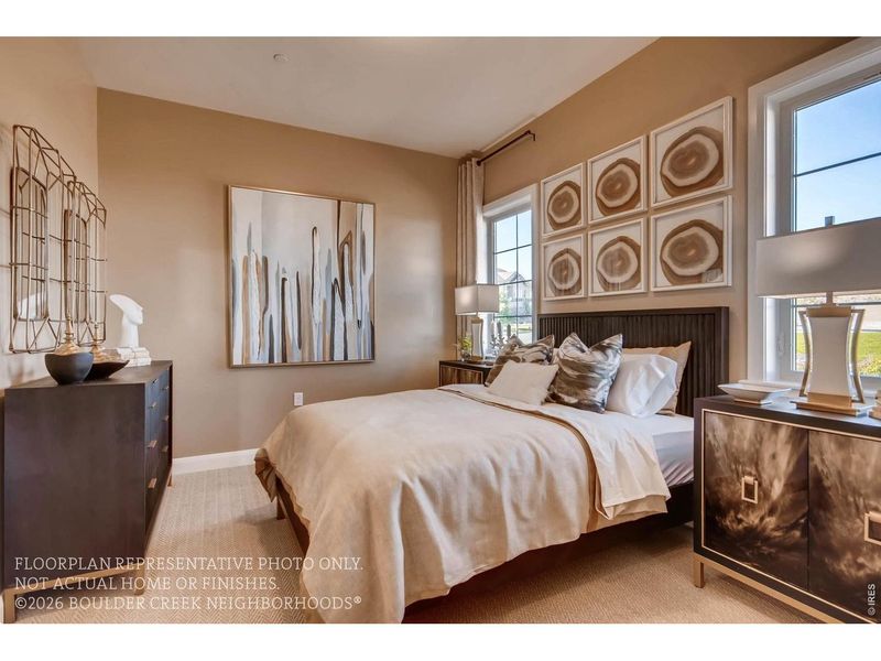 Furnished interior view inside a new home in , Broomfield (Image 24).