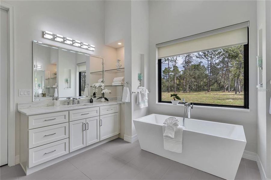 Furnished interior view inside a new home in , Kissimmee (Image 47). Furnished interior view inside a new home in , Kissimmee (Image 47).