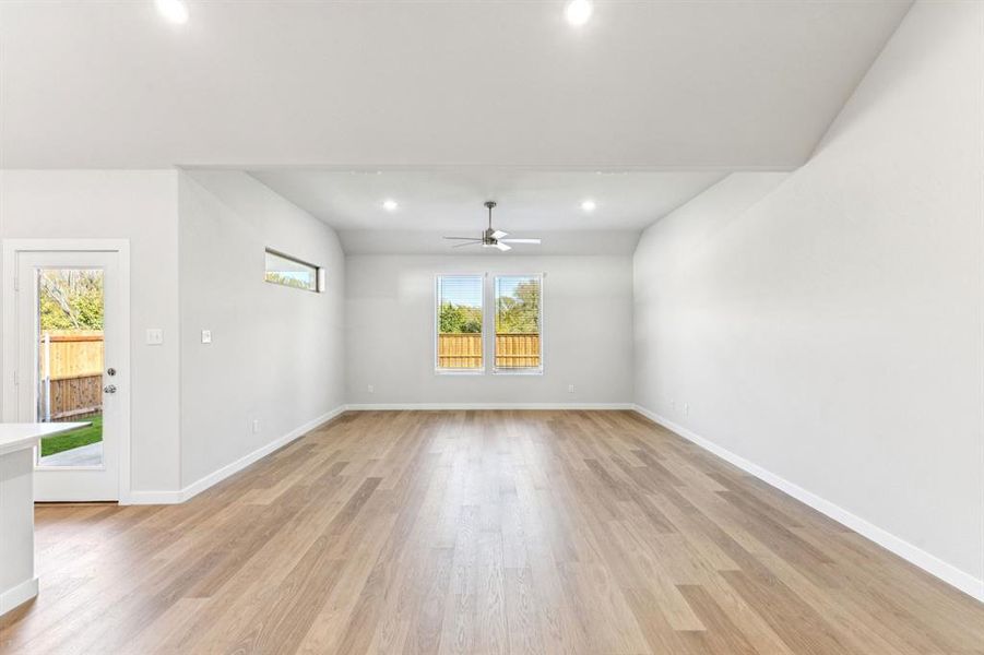 Living and Dining Rooms in the Wimbledon home plan by Trophy Signature Homes – REPRESENTATIVE PHO