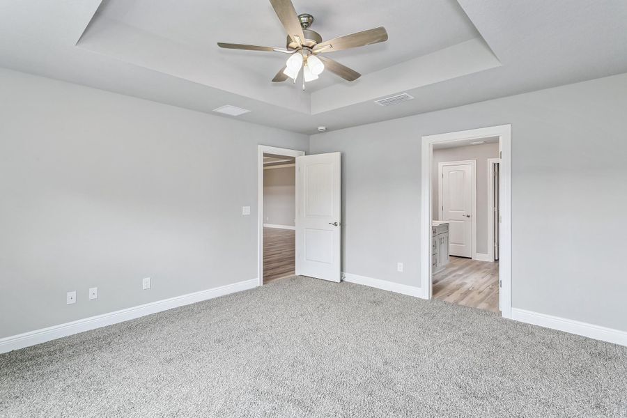Representative unfurnished interior of a home built from the The Liberty by Herbst Homes in Prosperity Point, Milton (Image 101).