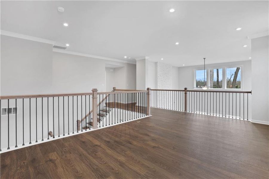 Spacious, unfurnished interior of a new home in Acacia, Cumming (Image 38). Spacious, unfurnished interior of a new home in Acacia, Cumming (Image 38).