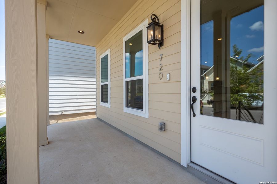 Exterior details and patio area of a home in Town Creek, New Braunfels (Image 27). Exterior details and patio area of a home in Town Creek, New Braunfels (Image 27).