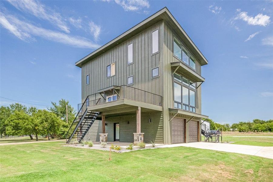 Front exterior of a new home in , Bridgeport, TX, highlighting curb appeal (Image 2).