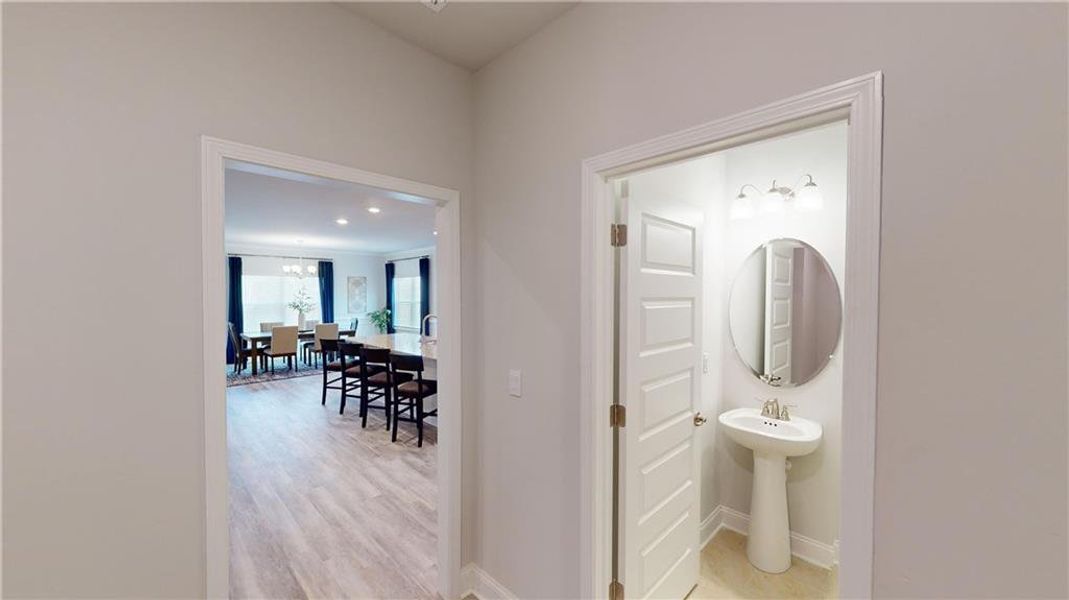 Furnished interior view inside a new home in Holliday Pass, Griffin (Image 19). Furnished interior view inside a new home in Holliday Pass, Griffin (Image 19).