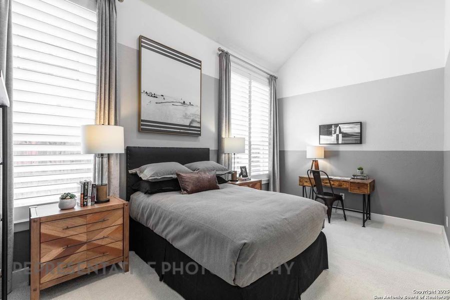Furnished interior view inside a new home in Esperanza, Boerne (Image 17). Furnished interior view inside a new home in Esperanza, Boerne (Image 17).