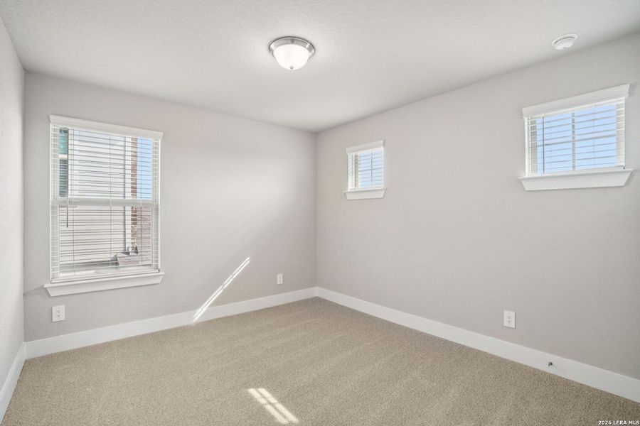 Spacious, unfurnished interior of a new home in Legendary Trails - Premier Series, Cibolo (Image 52).