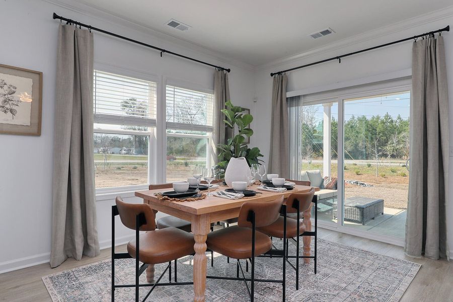 Furnished interior view inside a new home in , Manning (Image 6).