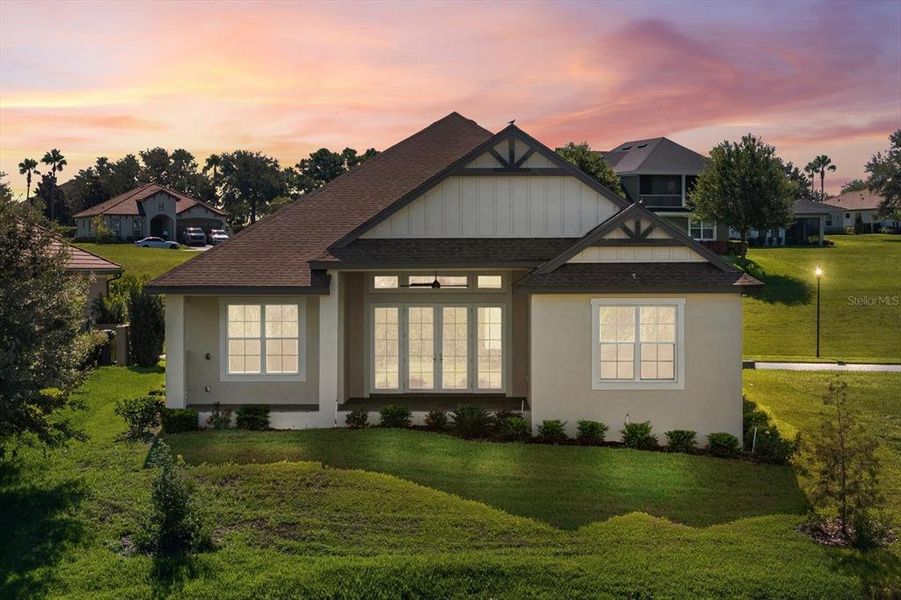 Front exterior of a new home in , Auburndale, FL, highlighting curb appeal (Image 27).
