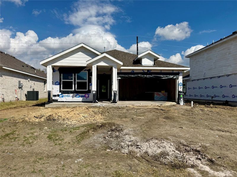 One story home with 5 beds, 3 baths, and 2 car garage.