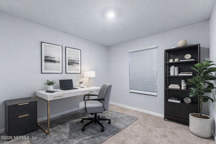 Furnished interior view inside a new home in , Jacksonville (Image 5).