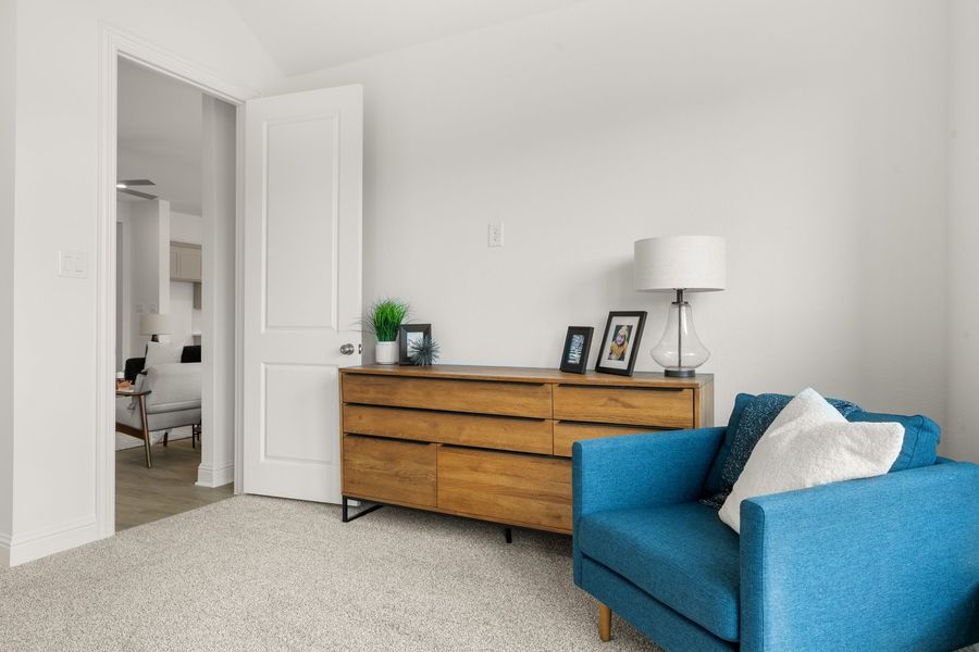 Furnished interior view inside a new home in Panchasarp Farms, Burleson (Image 19).