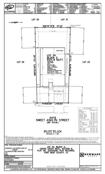 Plot Plan