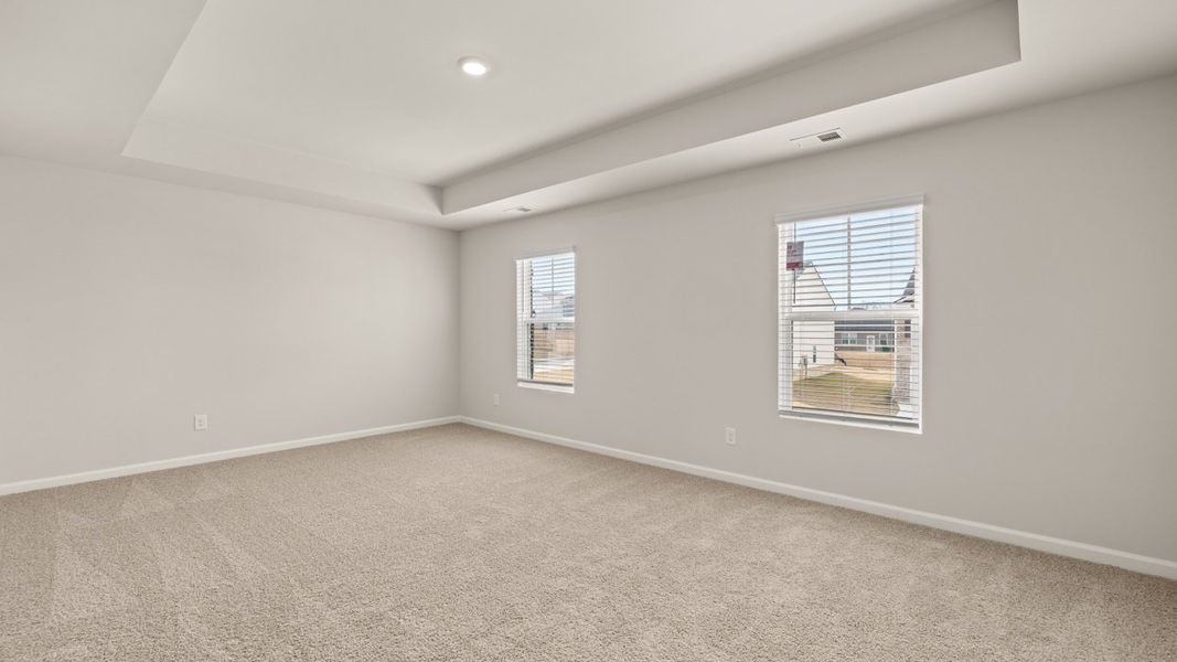 Spacious, unfurnished interior of a new home in The Reserve at Calcutta, Stockbridge (Image 19).