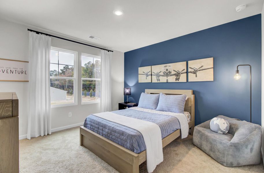 Furnished interior view inside a new home in Essence at Elms Glen Single Family Homes, Ladson (Image 27).