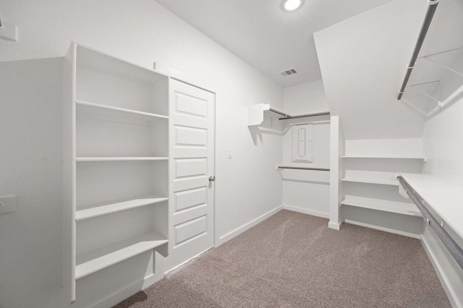 Furnished interior view inside a new home in Prairie Winds, Hutto (Image 20). Furnished interior view inside a new home in Prairie Winds, Hutto (Image 20).