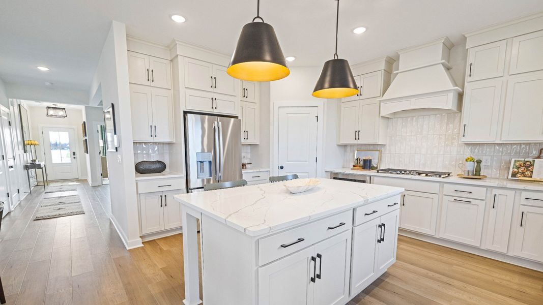 Representative furnished interior of a home built from the Wynwood by DRB Homes in McClure Farms, Columbia (Image 11).