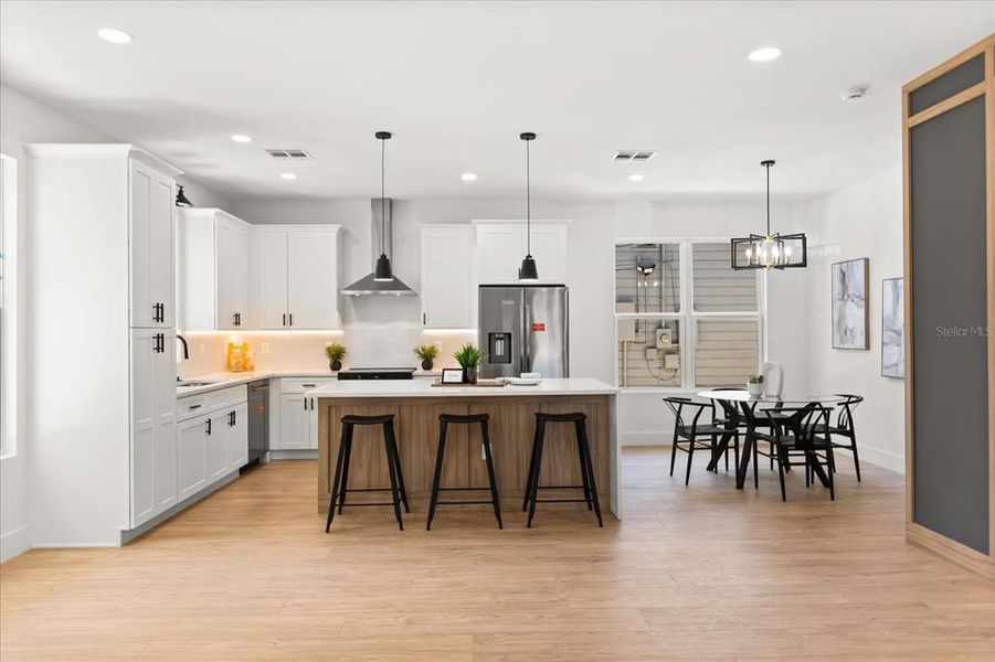 Furnished interior view inside a new home in , Orlando (Image 16).
