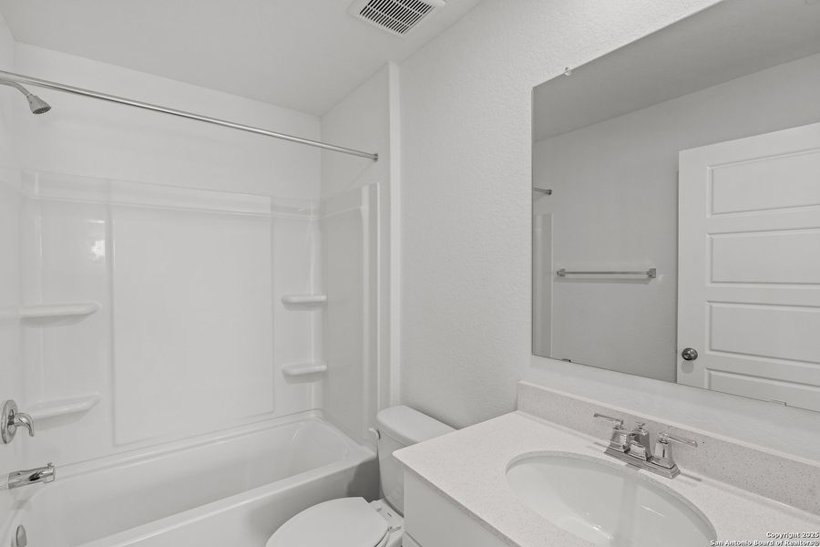 Furnished interior view inside a new home in , San Antonio (Image 11).