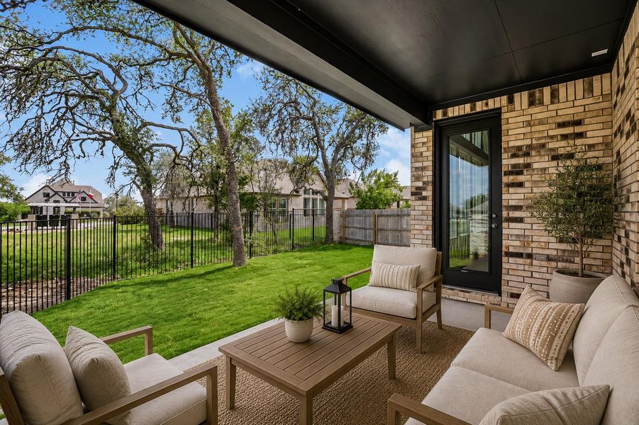 *Virtually Staged Patio*