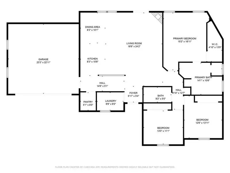 Floor plan / room layout