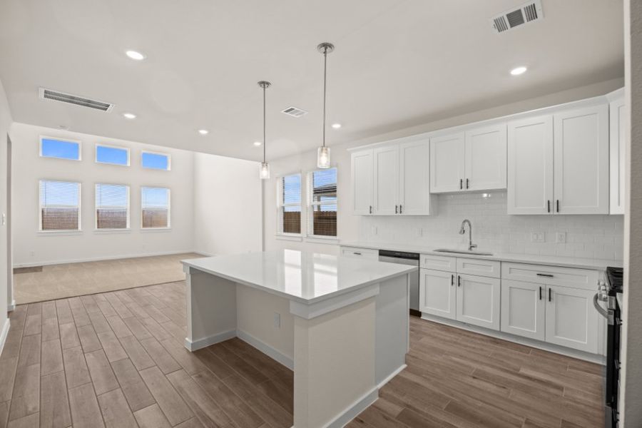 Furnished interior view inside a new home in Creekhaven, Rosharon (Image 5).