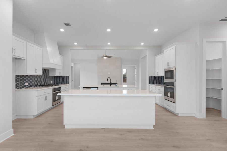 Furnished interior view inside a new home in Broken Oak, Georgetown (Image 8).