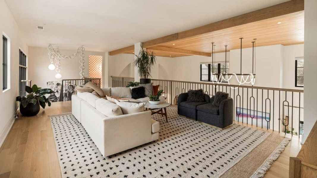 Furnished interior view inside a new home in , Sandy Springs (Image 42).