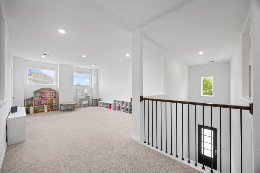Spacious, unfurnished interior of a new home in , Cypress (Image 22).