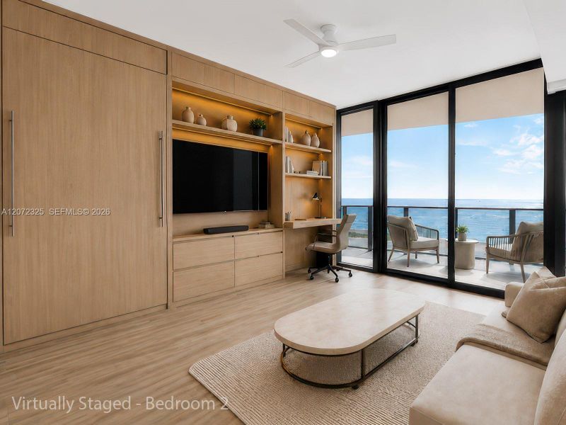 Furnished interior view inside a new home in , Pompano Beach (Image 18).
