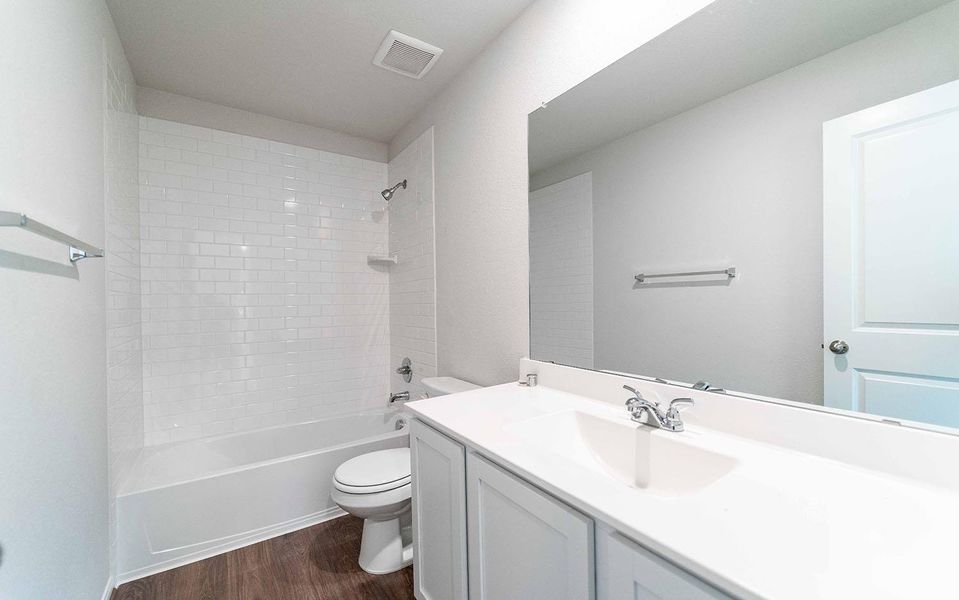 Furnished interior view inside a new home in Sanctuary, Salado (Image 2). Furnished interior view inside a new home in Sanctuary, Salado (Image 2).