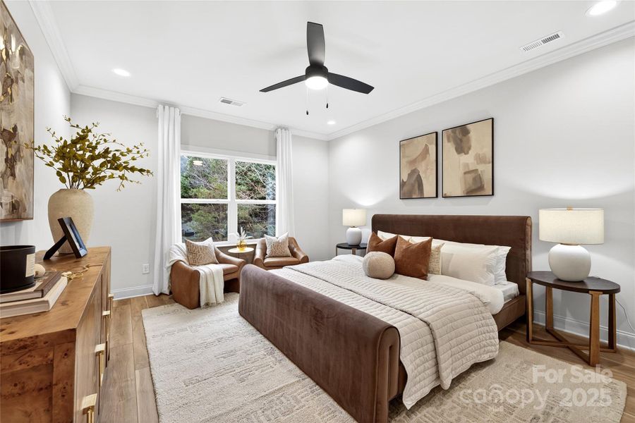 Main level Primary Suite