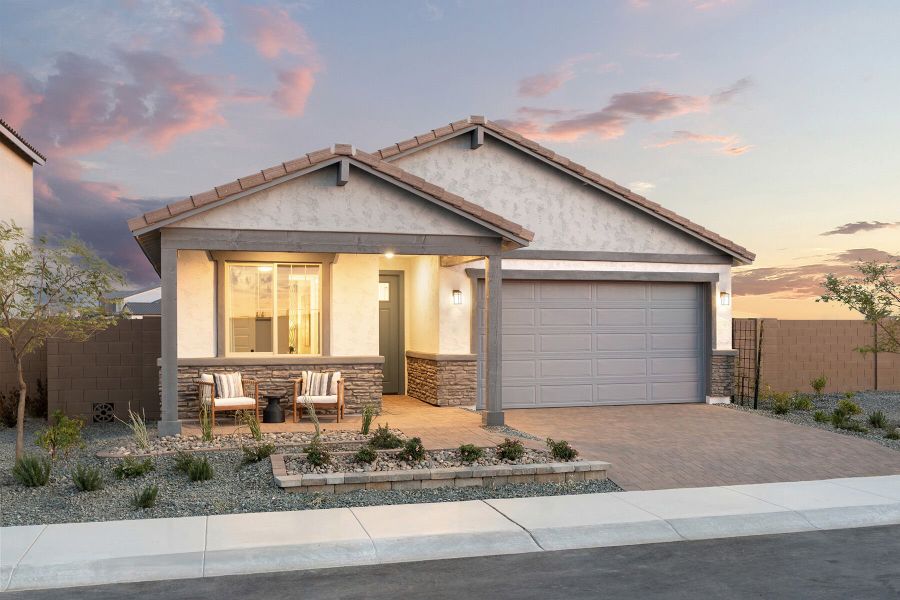 Representative exterior photo of a completed home built from the Copper by Mattamy Homes in Soleo, San Tan Valley, AZ (Image 19).