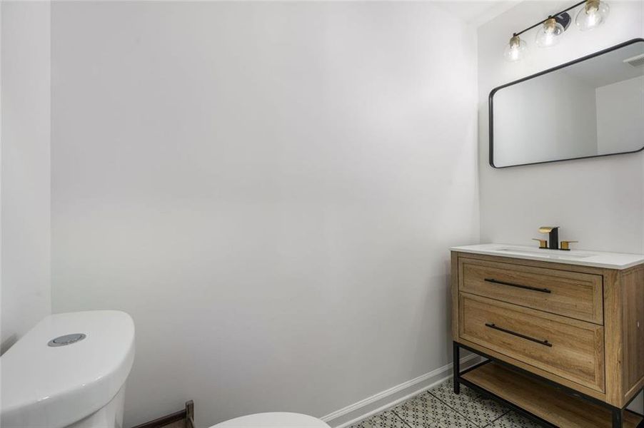 Furnished interior view inside a new home in , Atlanta (Image 13).