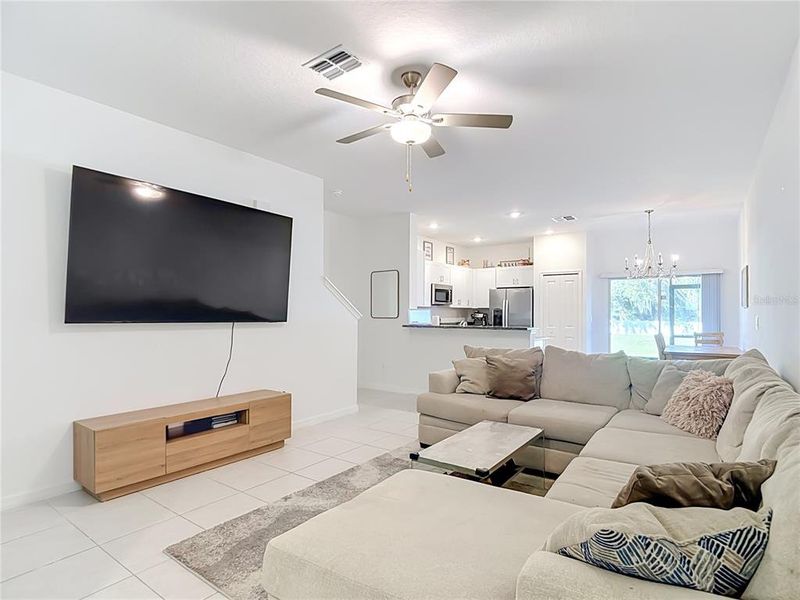 Furnished interior view inside a new home in , Land O' Lakes (Image 7).