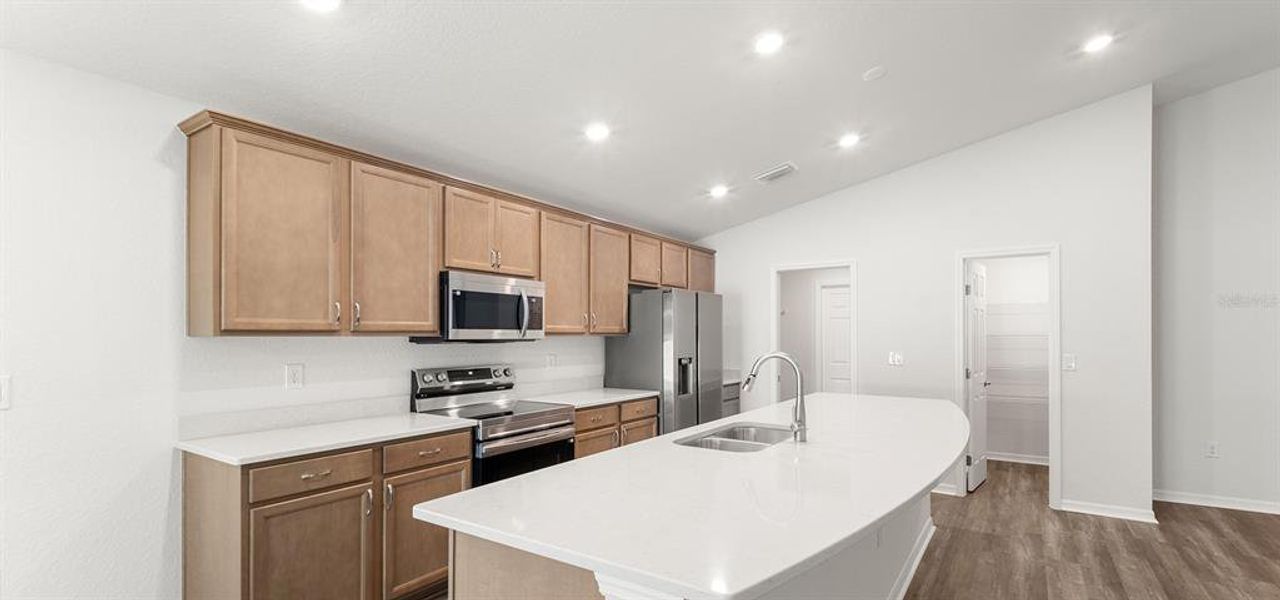 Furnished interior view inside a new home in Vista Trace, Belleview (Image 9).