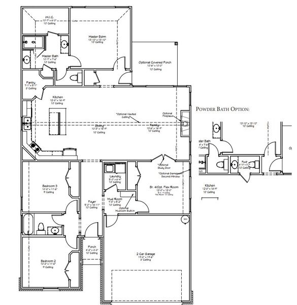 Image 32 representing the The Poppy by Avonley Homes in Bonham Trace, Bryan, TX.