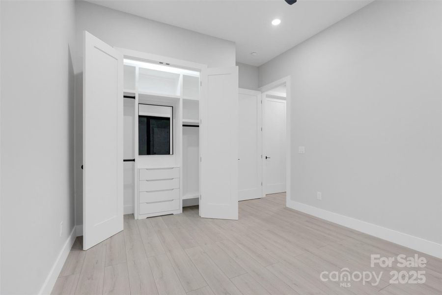 closet in bedroom #2 closet in bedroom #2